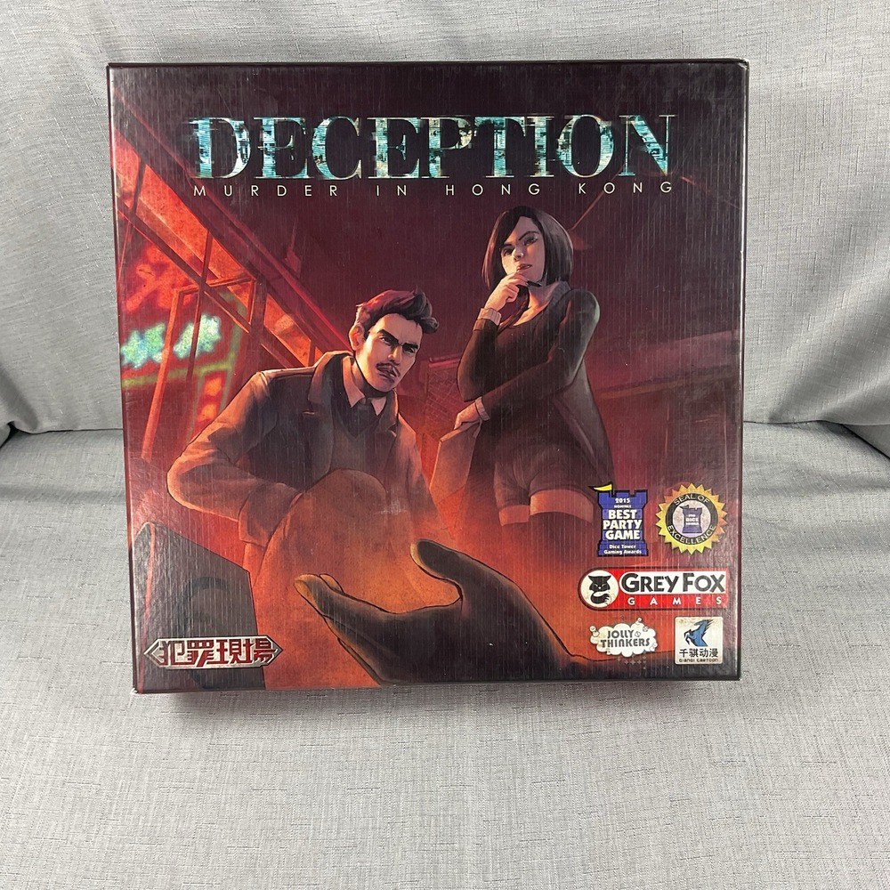 Deception Murder In Hong Kong by Grey Fox Games